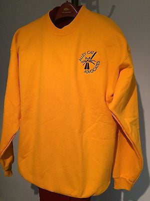Alley Cat Advocates Embroidered Logo Crewneck Sweatshirt Port and Co Ultimate