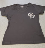 Alley Cat Advocates Logo Ladies V-Neck Sport Shirt from Sport Tek