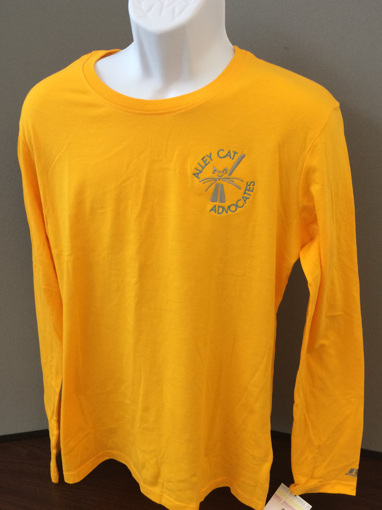 Alley Cat Advocates Logo Russell Athletic Long Sleeve T-Shirt