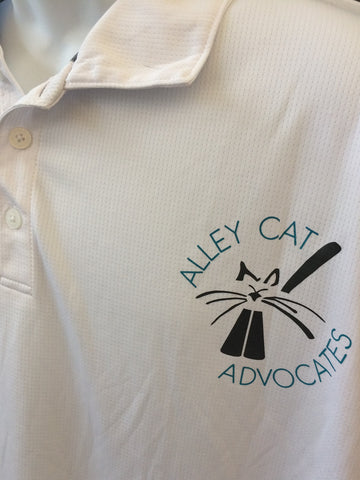Russell Polo Shirt with Alley Cat Advocates Logo