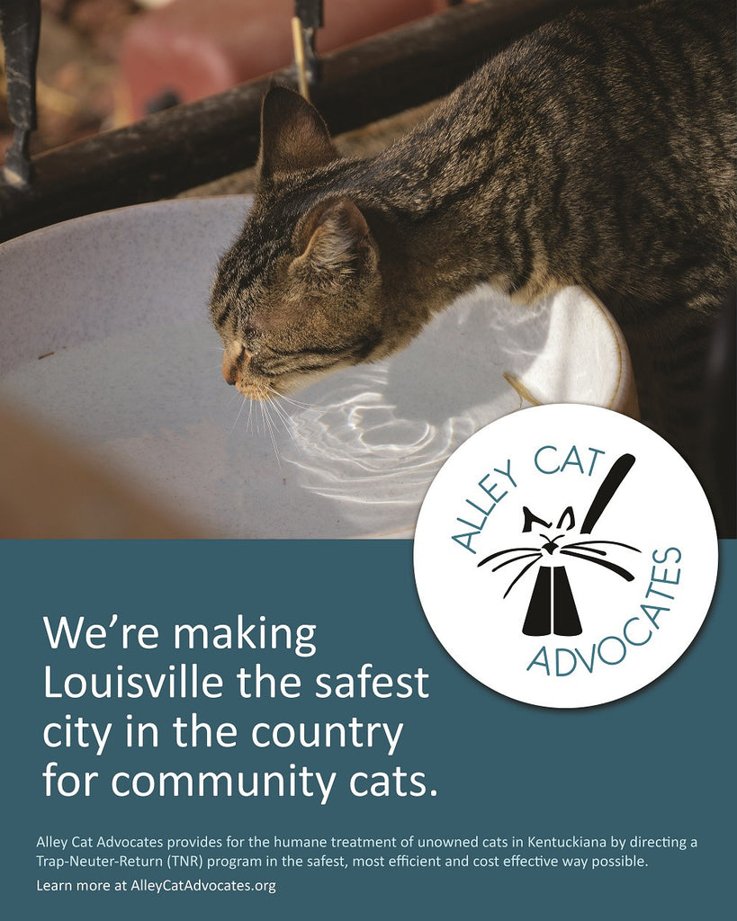 Alley Cat Advocates 16"x20" Poster: We're making Louisville the safest city in the country for community cats.