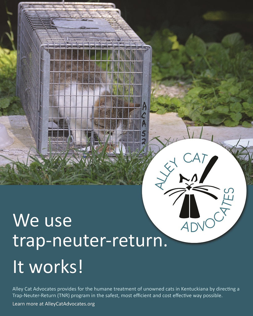 Alley Cat Advocates 16"x20" Poster: We use trap-neuter-return, it works!